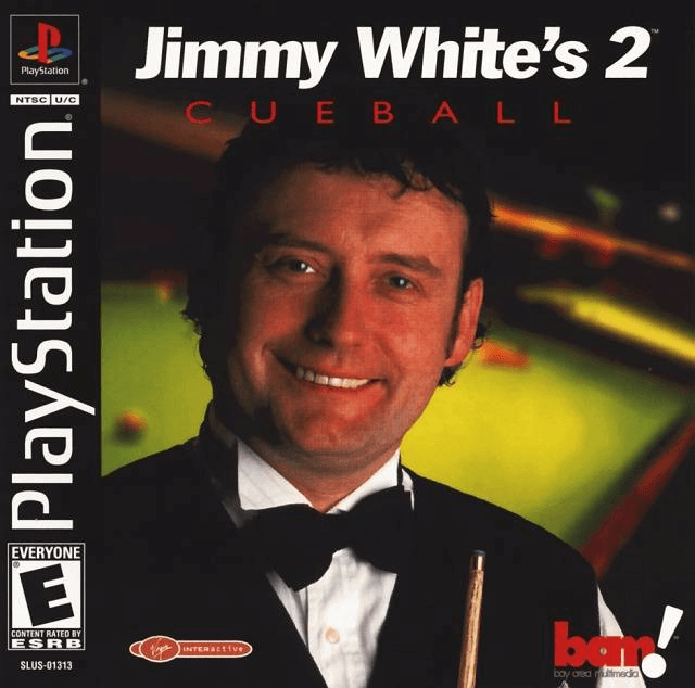 Jimmy White's 2 Cueball [White Label] box art for Playstation